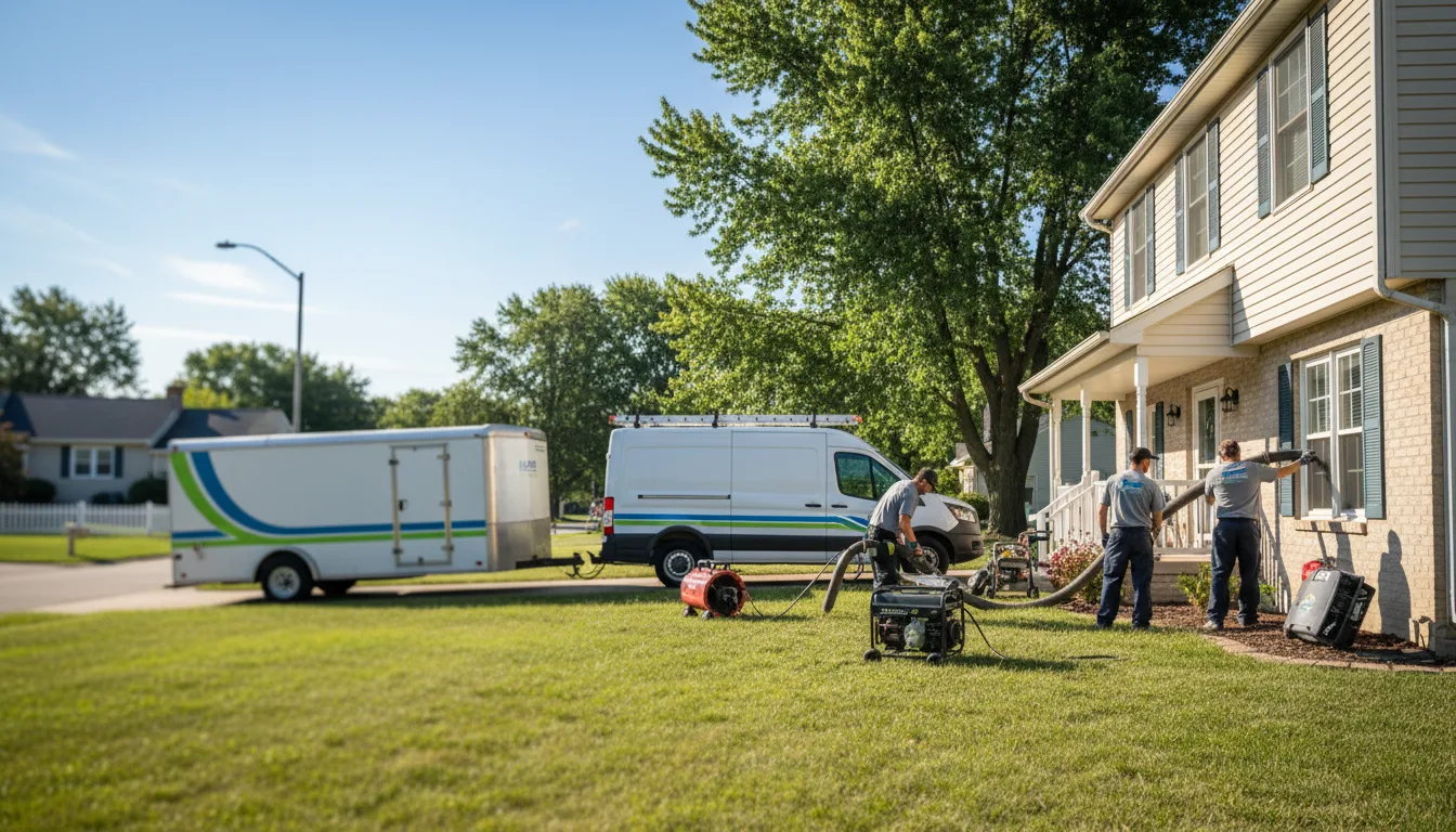 Flooded Basement Restoration And Cleanup With Repair in Great River, NY near me